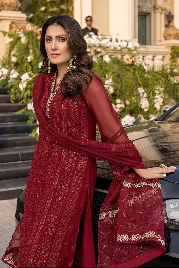 AL KAUSAR FABRICS PREMIUM EMBROIDERED CHIFFON EID COLLECTION